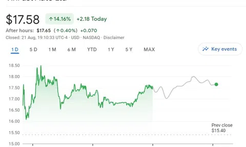 Cổ phiếu VinFast lấy lại sắc xanh sau 3 phiên sụt giảm