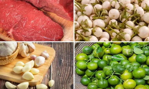 Mách nhỏ công thức làm món bò lắc mắm tắc chua chua cay cay ngon nhức nách