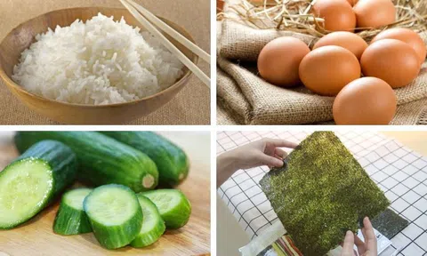 Mách bạn cách làm sandwich kimbap đủ màu sắc, vừa ngon, vừa dễ chế biến