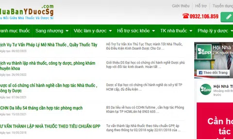 Tp.HCM: Hàng chục trường hợp sử dụng chứng chỉ hành nghề y, dược giả