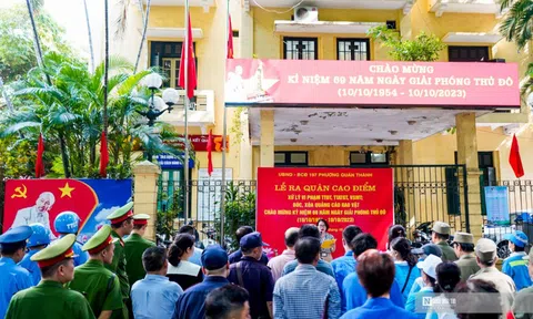 Hà Nội: Ra quân cao điểm đảm bảo trật tự đô thị chào mừng ngày 10/10