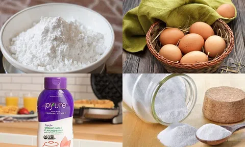 Công thức làm bánh bò khoai lang tím bất bại