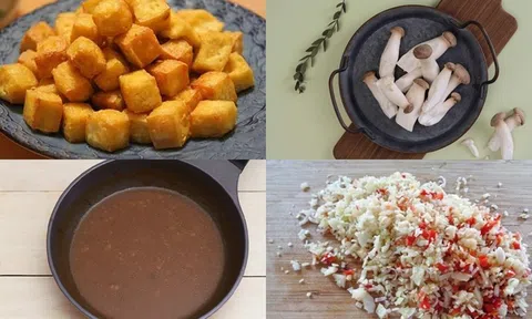 Món ngon mỗi ngày: Công thức làm món nấm đùi gà kho me