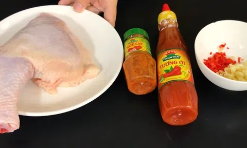 Món ngon mỗi ngày: Công thức làm cánh gà chiên sa tế