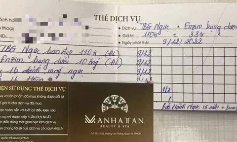 Ngực biến chứng sau khi làm đẹp tại Viện thẩm mỹ quốc tế Manhattan
