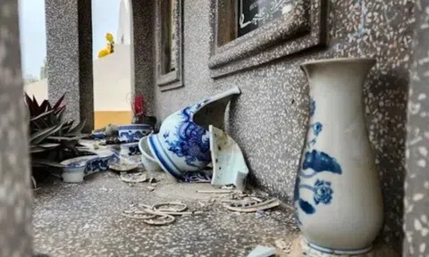 Bắt nghi phạm đập phá hơn 40 ngôi mộ ở Hà Nội