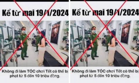 Đăng thông tin không làm tóc sẽ bị phạt tiền, nữ chủ tiệm cắt tóc bị triệu tập
