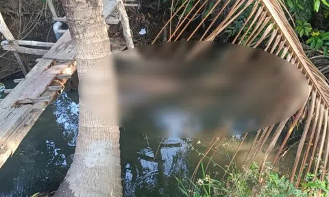 Long An: Điều tra nguyên nhân người đàn ông tử vong dưới mương nước