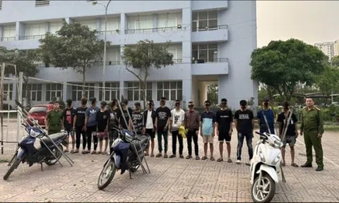 Bắt khẩn cấp nhóm "Những cơn mưa thuỷ tinh" mang hung khí đi giải quyết đối thủ