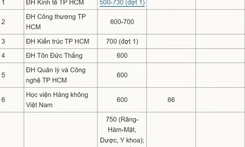 Tuyển sinh 2024: Gần 70 trường đại học công bố điểm sàn đánh giá năng lực, tư duy