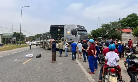 Cô giáo bị xe đầu kéo tông tử vong trên đường đi dạy về