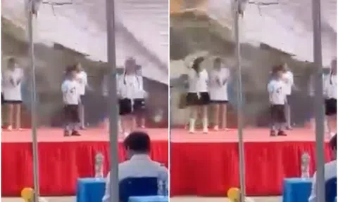 Vụ sân khấu đổ sập, 6 học sinh bị thương ở Hà Nội: Trưởng phòng GD&ĐT nói gì?