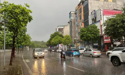 Cảnh báo mưa dông, gió giật tại Bắc bộ, Nam bộ và Tây Nguyên