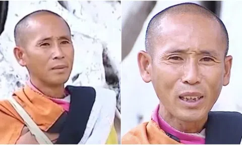 Ông Lê Anh Tú (Thích Minh Tuệ) xuất hiện trên VTV1 sau 7 ngày dừng bộ hành để ẩn tu