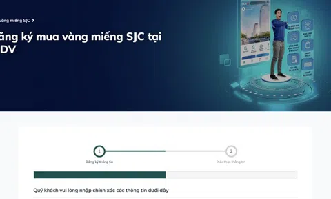 BIDV, Agribank triển khai bán vàng miếng trực tuyến từ 17/6