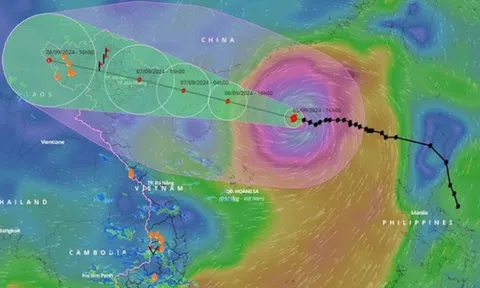 Diễn biến mới nhất bão số 3 Yagi: Đổ bộ đất liền vào chiều 7/9, khuyến cáo người dân ở nhà từ sáng