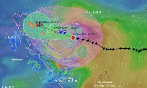 Bão Yagi tiến sát Quảng Ninh - Hải Phòng, sẽ đổ bộ với cường độ rất mạnh