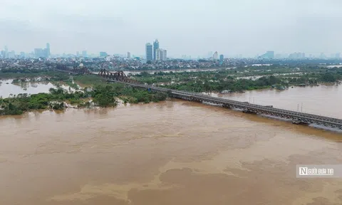 Hà Nội: Rút lệnh báo động lũ cấp 2 trên sông Hồng, sông Đuống