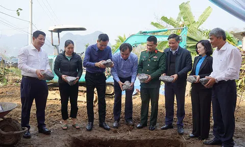 Quảng Bình đồng loạt khởi công xóa nhà tạm, nhà dột nát cho hộ nghèo, cận nghèo