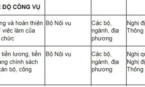 Thủ tướng Chính phủ quyết định năm 2026 cải cách tiền lương cho CBCCVC cùng với việc gì sẽ là nhiệm vụ trọng tâm theo Quyết định 282?