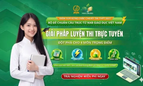 2K9 đón đầu kỳ thi tốt nghiệp THPT 2027: Luyện đề sớm cùng Học Liệu Số để bứt phá điểm số