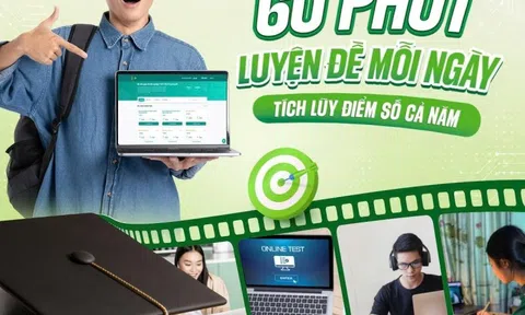 60 phút luyện đề mỗi ngày: Chìa khóa giúp 2K9 bứt phá kỳ thi THPT 2027