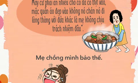 Khi hay tin con trai ngoại tình, các bà mẹ chồng phản ứng như thế nào?