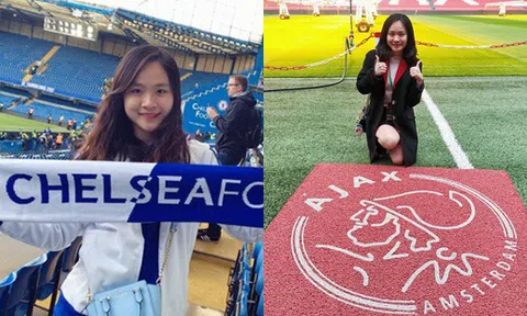 Nữ du học sinh “dành cả thanh xuân” để khám phá các sân bóng nổi tiếng