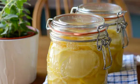 Cách ngâm chanh tuyệt ngon làm nước giải khát mùa hè hữu hiệu