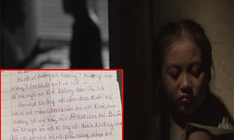 Đau xé lòng bức thư bé gái gửi bố: Bố ơi con mệt quá - con không muốn sống nữa!