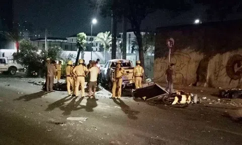 Tại nạn kinh hoàng trên đường Nguyễn Hữu Cảnh, 1 người chết, nhiều người bị thương