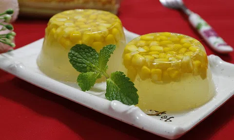 Cách làm rau câu bắp thơm nức mũi đón ngày hè nắng lên