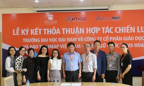 Đại học Đại Nam hợp tác cùng IMAP Việt Nam nâng cao trình độ Tiếng Anh cho sinh viên