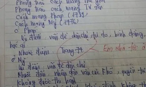 Những lời nhận xét siêu hài hước của giáo viên khiến dân mạng `cười bò`