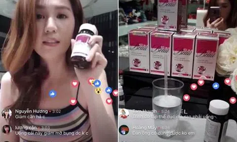 Ngọc Trinh livestream chia sẻ bí quyết giảm cân từ Pháp 