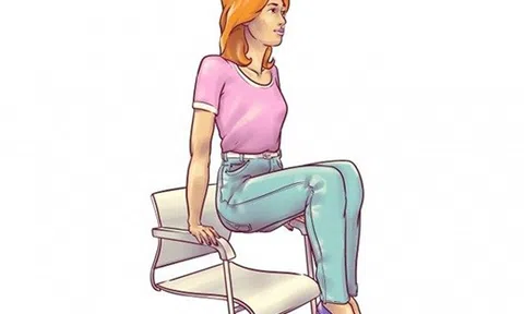 5 động tác chỉ mất 5 phút giúp loại bỏ mỡ bụng hiệu quả, phụ nữ ngồi nhiều nên tập