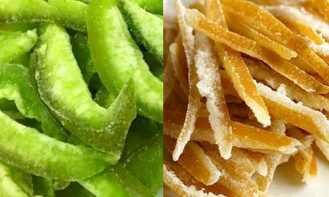 Người Việt chuộng mứt vỏ bưởi Thái hơn nửa triệu đồng/kg