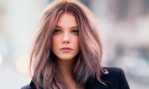 Rose Gold – Vàng hồng: Xu hướng nhuộm tóc Hè 2018