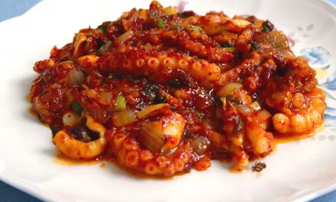 Công thức làm bạch tuộc xào cay Hàn Quốc thơm ngon khó cưỡng