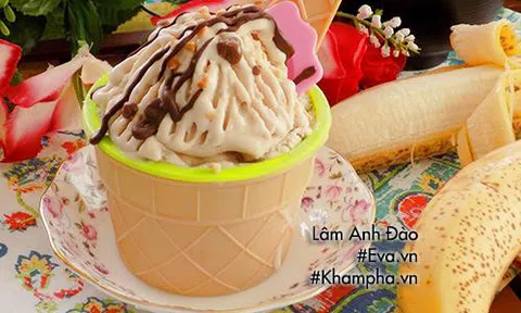 2 cách làm kem chuối hộp đơn giản, siêu ngon mát lạnh ngày hè