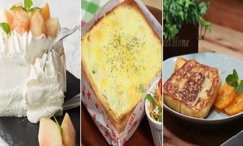 3 món bánh mì ngon `hết nấc` gợi ý cho bữa sáng hoàn hảo