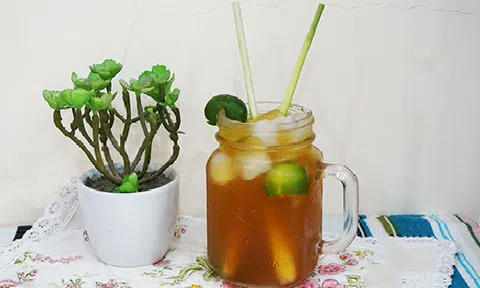 Công thức pha trà Sả tắc xua tan đi cái nóng