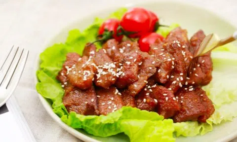 Bò nướng sốt lê tưởng không ngon mà ngon không tưởng!