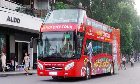 Tuyến xe buýt hai tầng Hanoi City Tour đã chính thức được khai trương