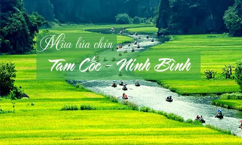 Lên lịch cuối tuần tới Ninh Bình hòa vào Lễ hội `Sắc vàng Tam Cốc - Tràng An` 