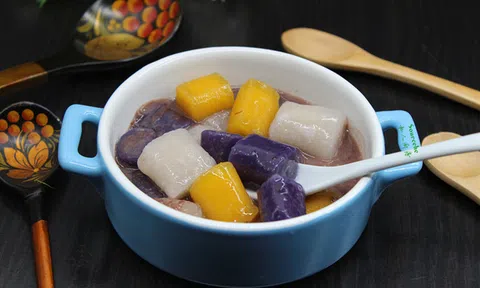 Giải nhiệt mùa hè với món chè khoai dẻo thanh mát