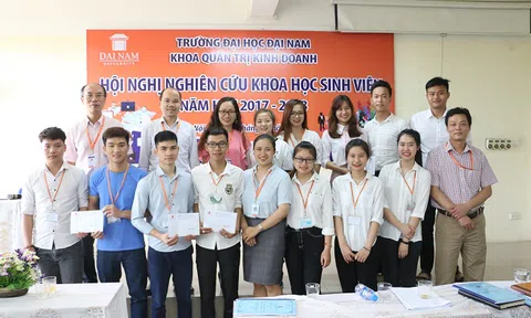 Khoa quản trị ĐH Đại Nam tổ chức Hội nghị Nghiên cứu khoa học