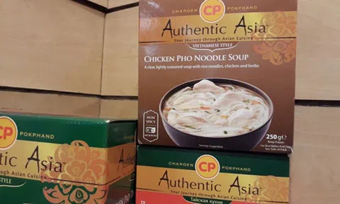 Một công ty Thái Lan đang sản xuất phở Việt bán sang Mỹ 