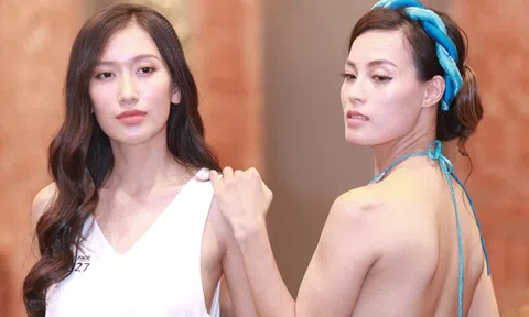 Nữ chính \"Thương nhớ ở ai\" diện áo yếm khoe lưng trần đi casting The Face 