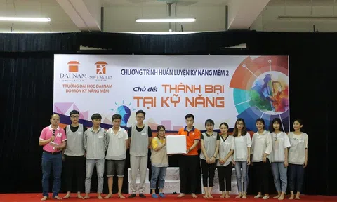 ĐH Đại Nam tổ chức Trại huấn luyện kỹ năng mềm cho sinh viên thực hành và trải nghiệm